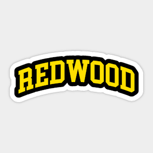 Redwood Sticker